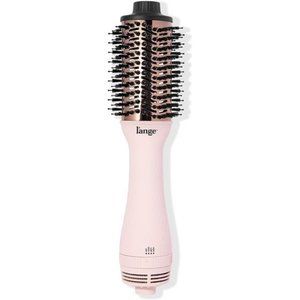 L'ANGE HAIR Le Volume 2-in-1 Titanium Brush Dryer Blush,60MM Hot Air Blow Dryer